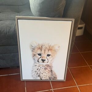 Kate and Laurel Sylvie Baby Cheetah Animal Print